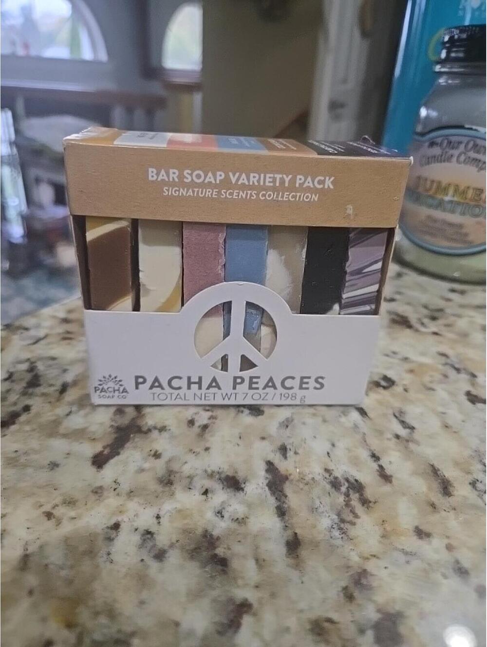 PACHA Peaces Craft Bar Soap Variety Pack - Limited Edition New Nib